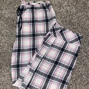 Victoria secret women’s plaid pj pants